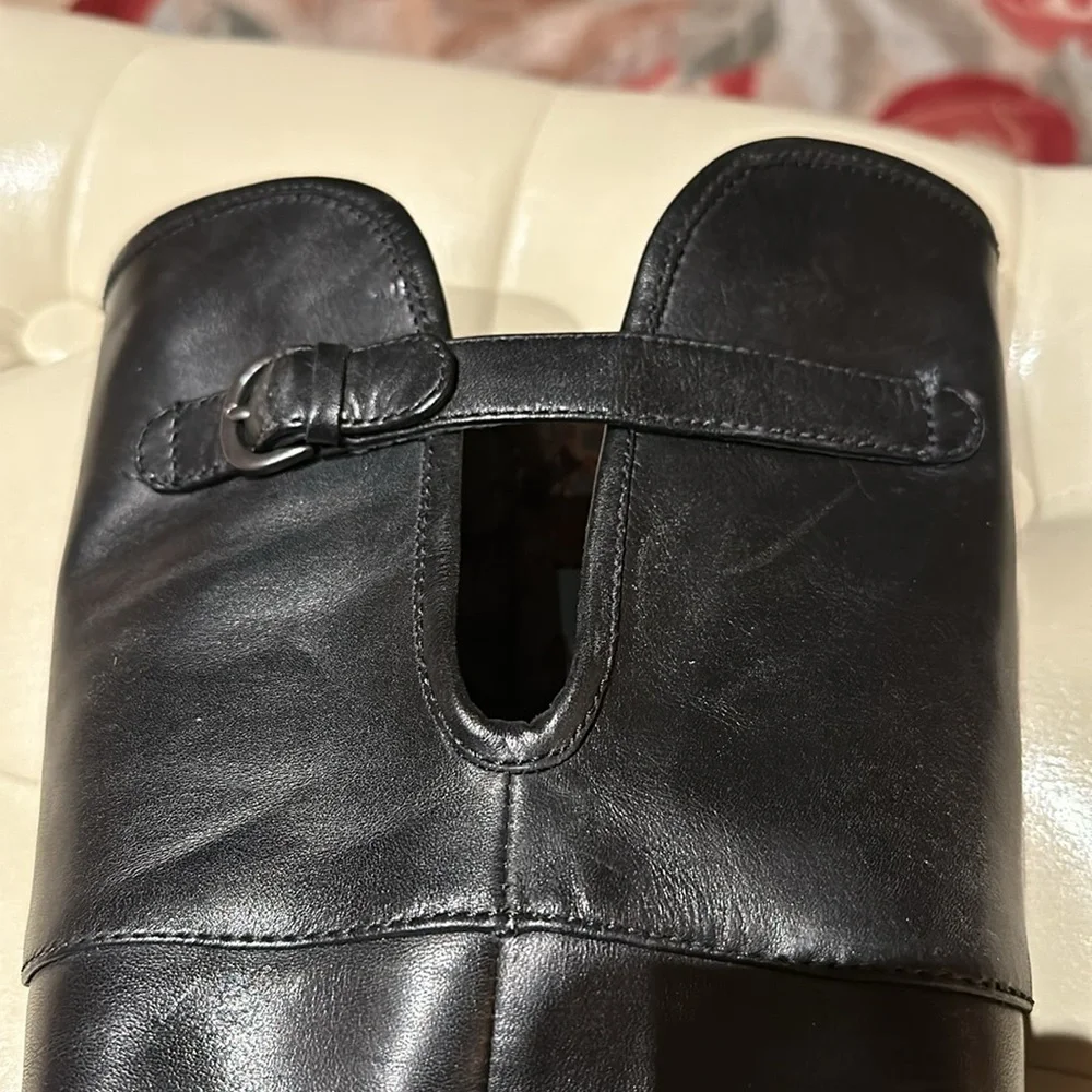 NEW Crown by Born genuine leather over knee boots